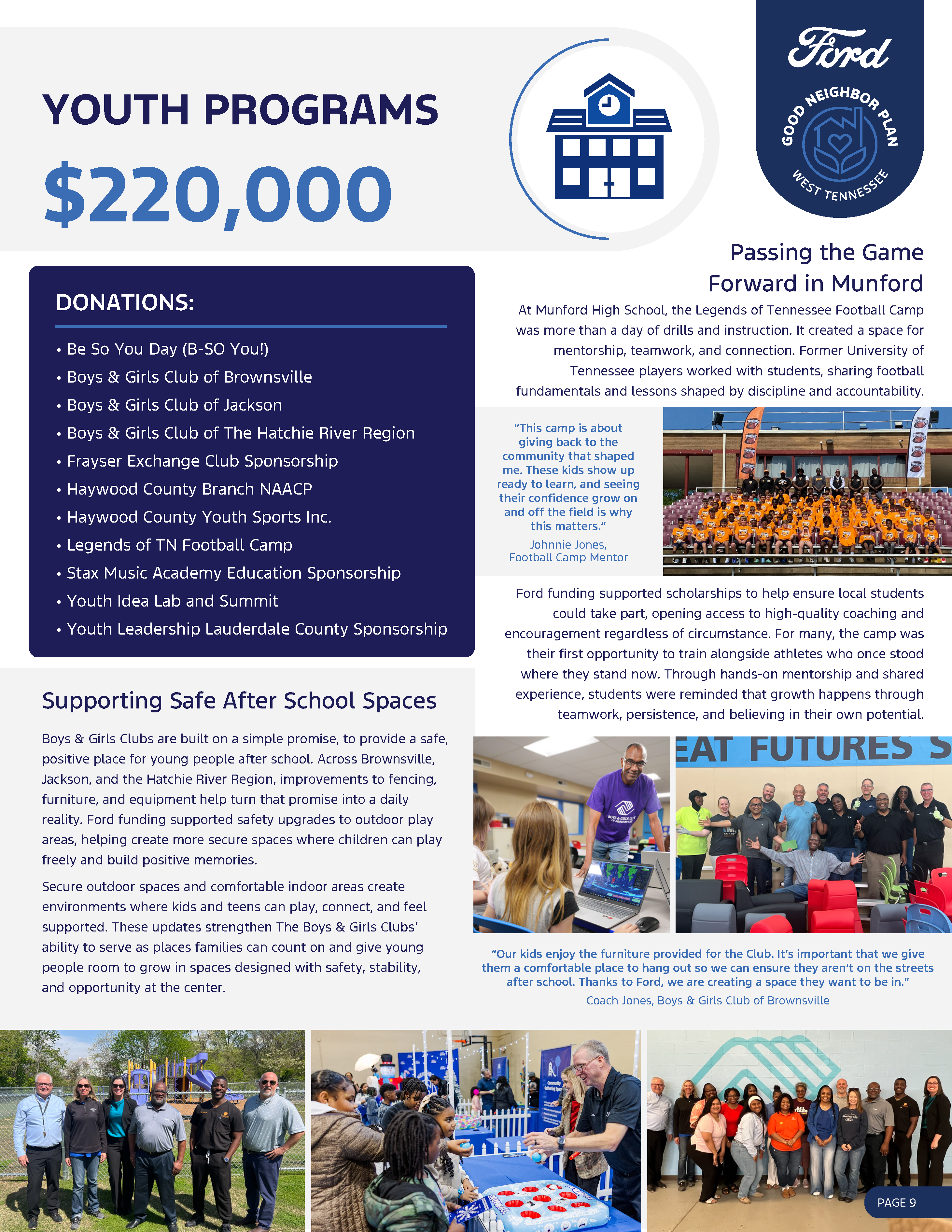 Good Neighbor Plan Progress Report Page 10
